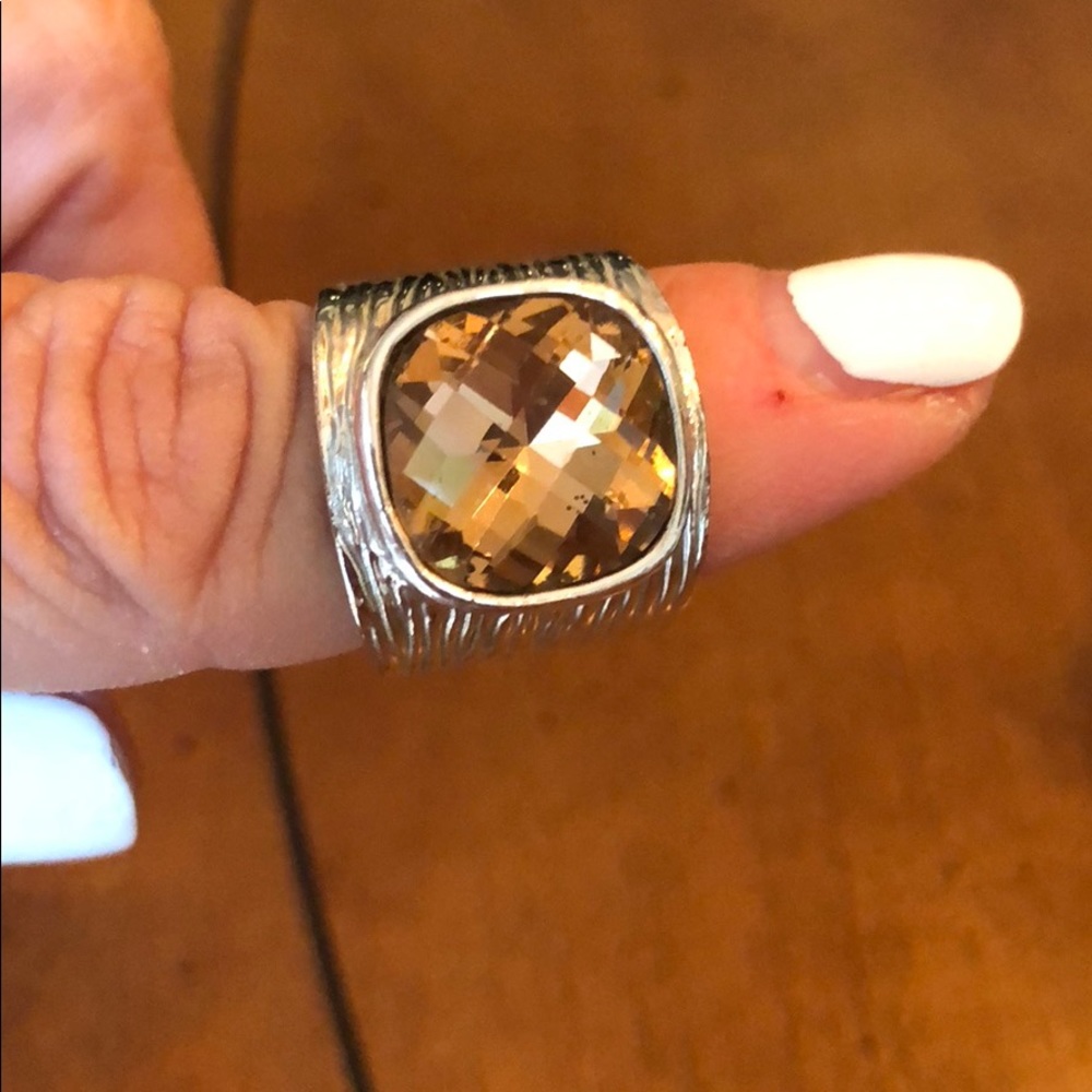 Topaz ring